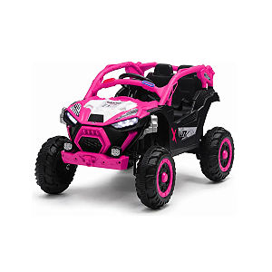 Carro Elétrico Utv Adventure Rosa