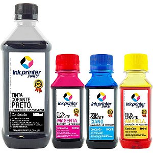 Tinta Corante InkPrinter para HP Série 7000, 8000 (800ml)