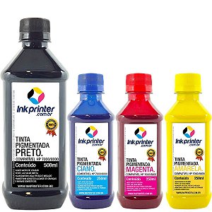 Tinta Pigmentada InkPrinter para Impressora HP Série 7000, 8000 (1.250ml)