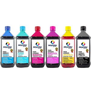 Tinta Corante InkPrinter para Impressora Epson (6 litros)