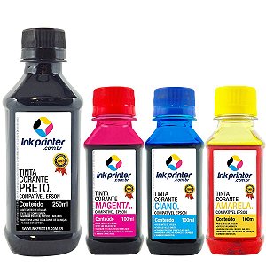 Tinta Corante InkPrinter para Impressora Epson (550ml)