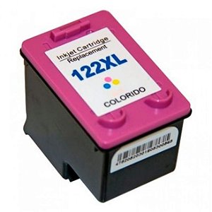 Cartucho de Tinta Compatível HP122XL Colorido CH564HB (13ml)