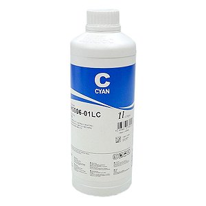 Tinta InkTec Ciano para Recarga de Cartuchos de Impressoras HP (1 Litro)