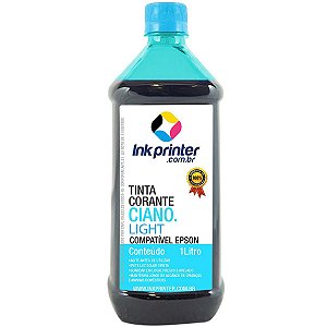 Tinta Corante InkPrinter Ciano Light para Impressora Epson (1 litro)