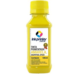 Tinta InkPrinter Amarela Pigmentada para Impressora Epson (100ml)