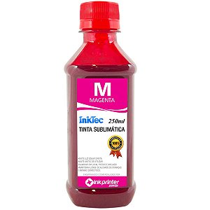 Tinta Sublimática InkTec Para Sublimação - Magenta (250ml)