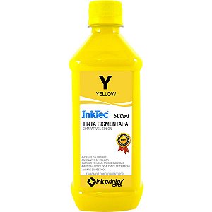 Tinta InkTec Amarela Pigmentada para Impressora Epson (500ml)