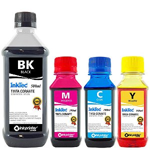 Tinta Corante InkTec para Impressora Epson (800ml)