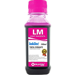 Tinta Corante InkTec Magenta Light para Impressora Epson (100ml)