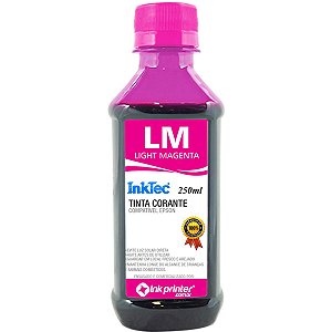 Tinta Corante InkTec Magenta Light para Impressora Epson (250ml)