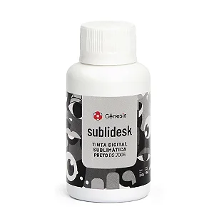 Tinta Sublimática Gênesis Preta (100ml)