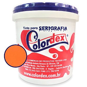 Tinta para Serigrafia Colordex Hidroflex Laranja (900ml)