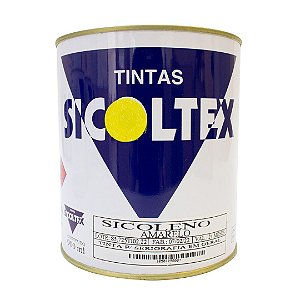 Tinta de Polietileno para Serigrafia Sicoltex Sicoleno Amarelo (900ml)