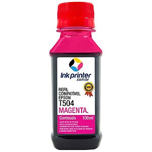 Tinta para Epson L4150 - Magenta - Compatível InkPrinter (T504 - 100ml)