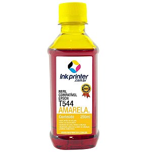 Tinta para Epson L3110 - Amarelo - Compatível Ink Printer (T544 - 250ml)