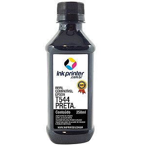 Tinta para Epson L3150 - Preto - Compatível Ink Printer (T544 - 250ml)