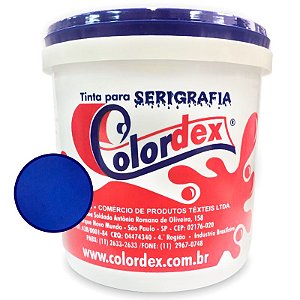 Tinta para Serigrafia Colordex Plastcolor Azul Royal (900ml)