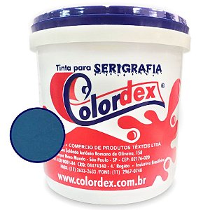 Tinta para Serigrafia Colordex Plastcolor Azul Turquesa (900ml)