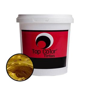 Tinta para Serigrafia Top Color Hidrotop Foil Ouro (1kg)