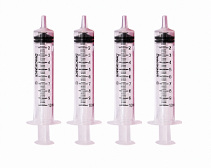 Seringa de 10 ml para Recarga de Cartucho (4 unidades)