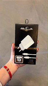 Kit Carregador Turbo 20W USB-C para Lightning
