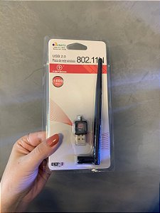 Adaptador Wi-Fi USB com Antena Externa