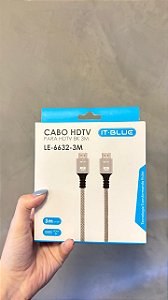 Cabo HDMI 2.1 Ultra HD 8K 3M