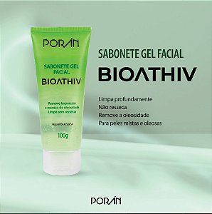 Sabonete Gel Facial Bioathiv Porán 100g