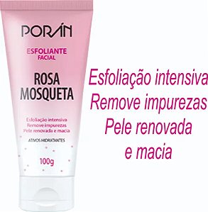 Esfoliante Facial Rosa Mosqueta Porán 100g