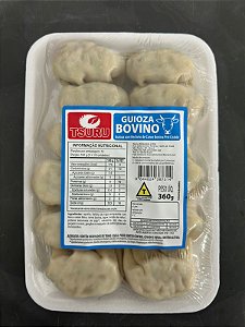 Guioza Bovina Artesanal Congelada – Massa Leve e Recheio Suculento – 12 Unidades