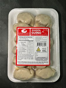 Guioza Suina Artesanal Congelada – Massa Leve e Recheio Suculento – 12 Unidades