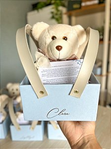 Caixa Cesta com Ursinho