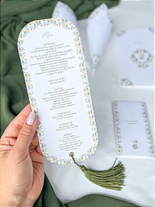 Menu Orgânico com Tassel