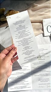 Menu Tradicional Texturizado