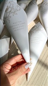 Cone para Pétalas Texturizado