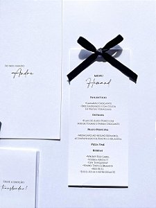 Menu tradicional com laço