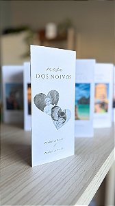 Menu Triplo Personalizado com Fotos/Países/Frases