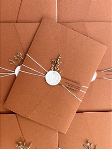 Convite Envelopado com capa J&L