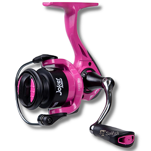 マルサン ミニラ250（PinkNeon Ver.） Molinete Kawana Joker Mini Rosa 4 Rolamentos - Solfish - Qualidade