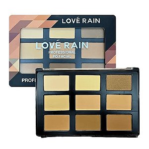 PALETA DE PÓ/CONTORNO LOVÉ RAIN