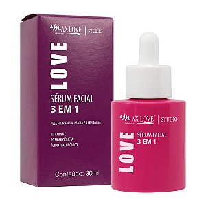 SÉRUM FACIAL 3 EM 1 MAX LOVE