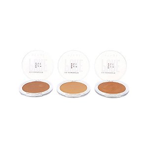 PÓ COMPACTO TONS ESCUROS  PURE SKIN VIVAI
