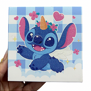 PALETA DE SOMBRAS STITCH AZUL BEBE