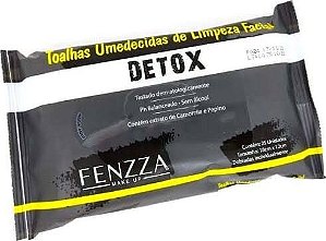 LENÇO DEMAQUILANTE DETOX FENZZA