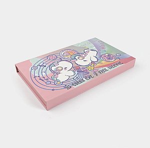 ESTOJO DE MAQUIAGEM INFANTIL UNICÓRNIO