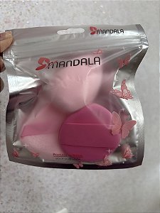 KIT DE ESPONJA MANDALA PRATA