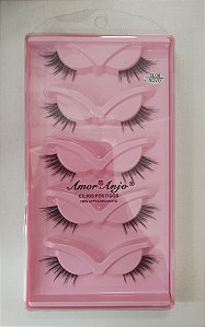 CÍLIOS CANTINHO 5 PARES SL08 AMOR ANJO