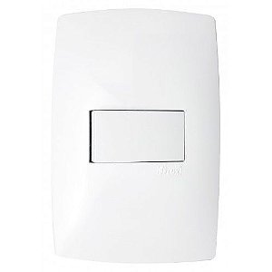 CJ INTERRUPTOR PARALELO HORIZONTAL 4X2 - BLUX HOME BRANCO