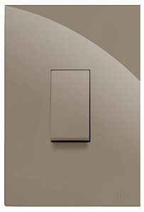 CJ INTERRUPTOR INTERMEDIARIO VERTICAL 4X2 - RECTA FENDI GLOSS