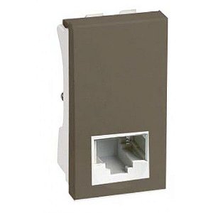 MODULO ENTRADA RJ45 CAT6 (REDE INTERNET)  - RECTA FENDI